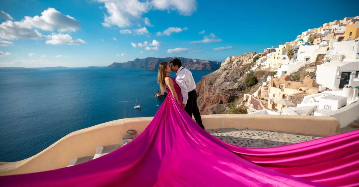 Santorini: Unique Flying Dress Photoshoot Experience - Unique Features of the Experience