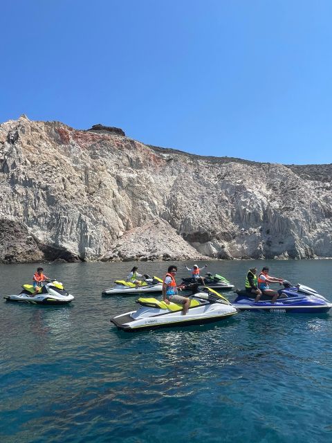 Santorini:Volcanic Beaches Cruise With Jet Ski - Itinerary and Destinations