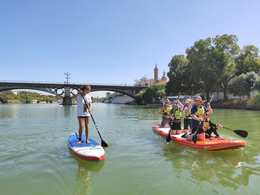 Seville: Group Giant Paddle-Boarding Session - Booking Information