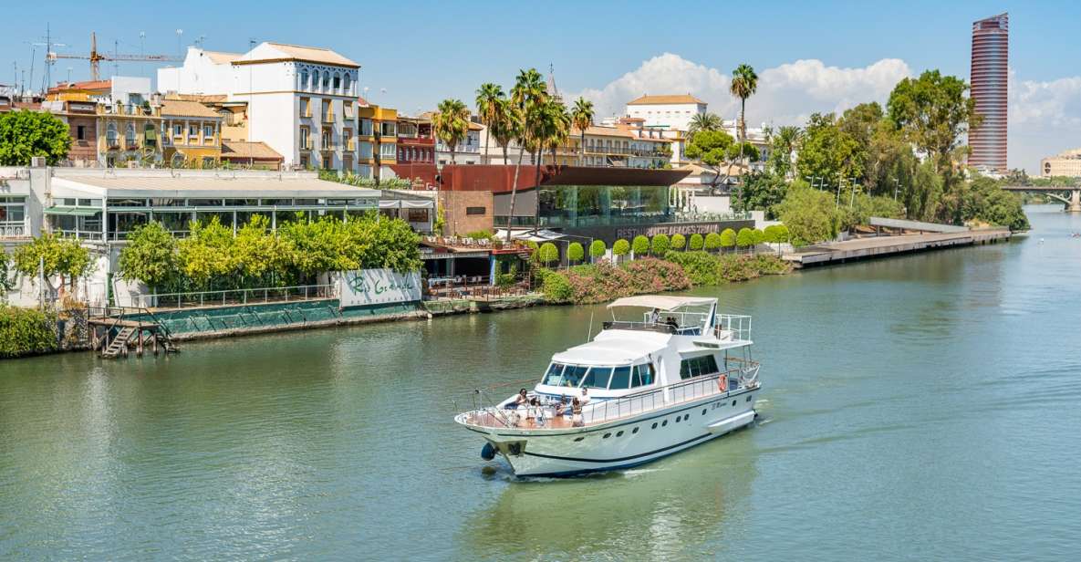 Seville: Guadalquivir Yacht Tour W/ Drink & Food Options - Activity Details