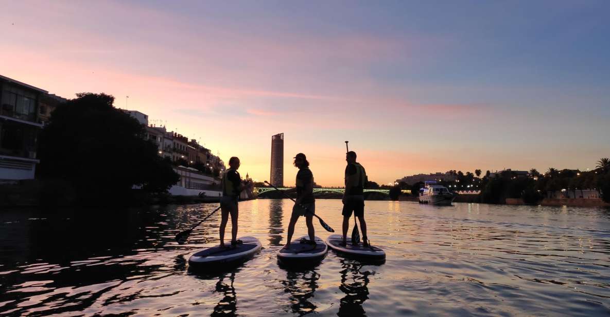 Seville: Sunset and Evening Paddle Boarding Tour - Activity Highlights