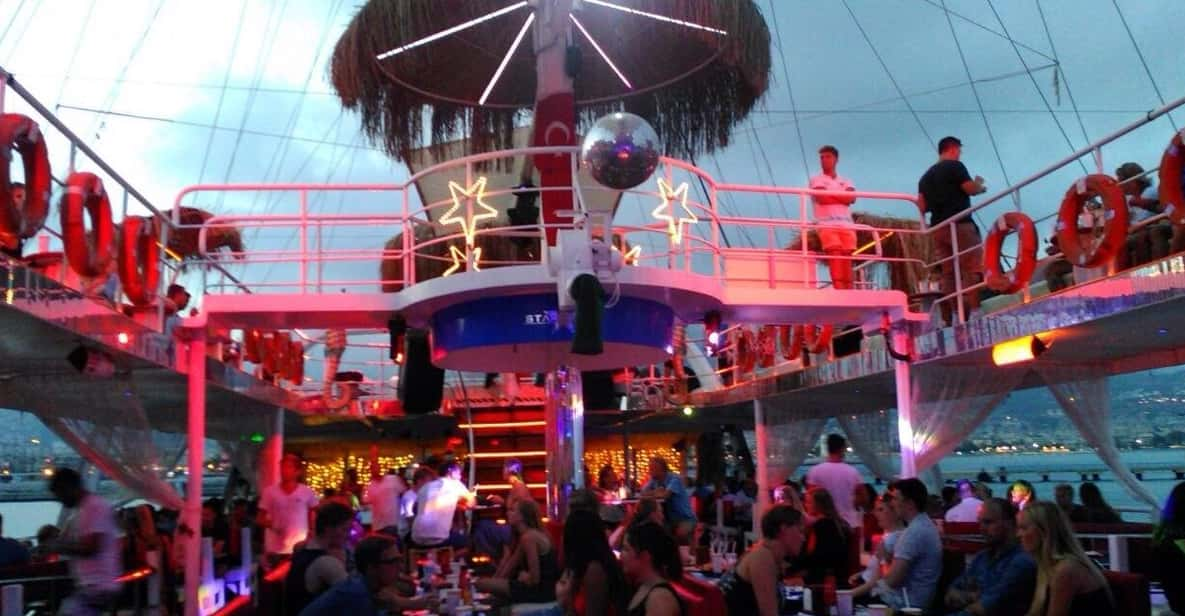 Side: Alanya Night Disco Cruise & Foam Party, Music, Dance - Experience Highlights