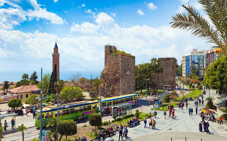 Side: Antalya City Tour With Boat Trip & Waterfall - Itinerary Highlights