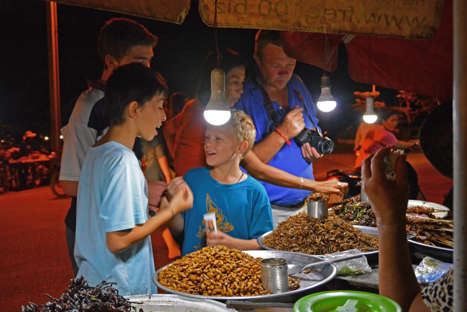 Siem Reap: After Dark Foodie Tour on a Vespa - Experience Highlights