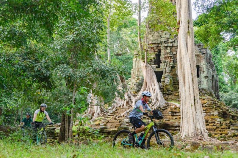 Siem Reap: Angkor Sunset Bike & Boat Tour W/ Drinks & Snacks - Experience Highlights