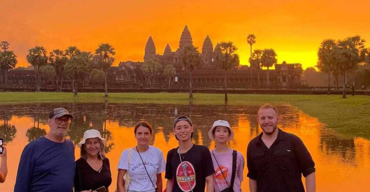 Siem Reap: Angkor Wat Sunrise Small-Group Guided Day Tour - Itinerary Highlights