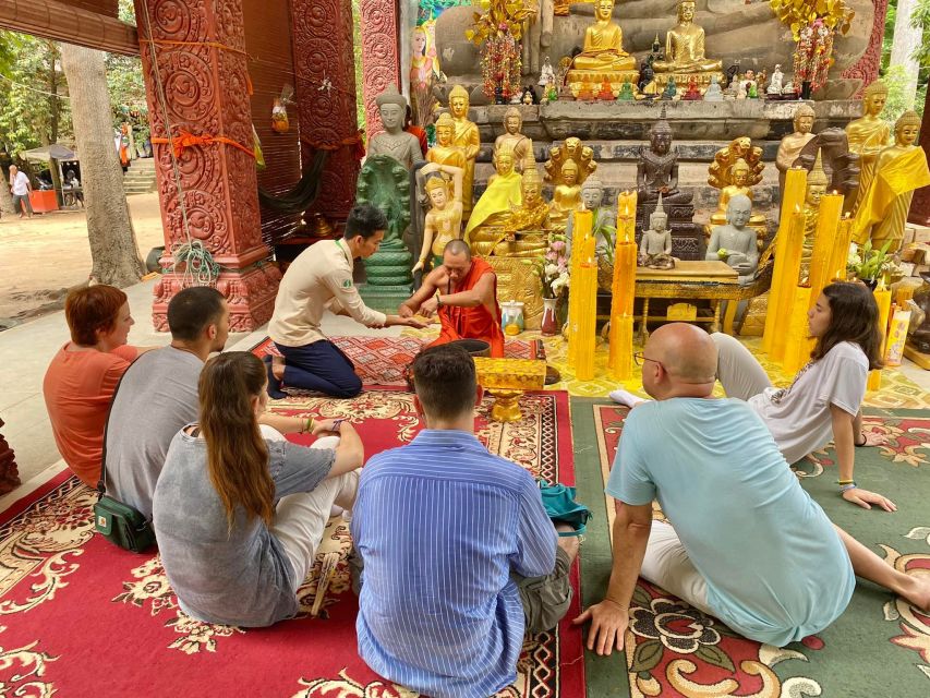 Siem Reap: Buddhist Monastery With Monks Water Blessing - Ceremony Details