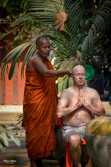 Siem Reap Cambodian Buddhist Water Blessing and Local Market - The Significance of Water Blessing