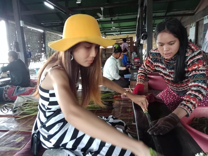 Siem Reap: Full Day Lotus Silk Farm & Tonle Sap & Lunch - Detailed Itinerary