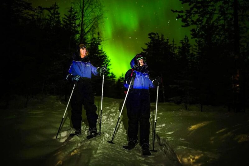 Ski Trekking Under the Northern Lights - Unique Arctic Experience
