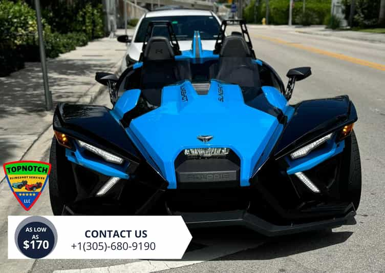 Slingshot-R Experience in Miami - Starting Location and Itinerary