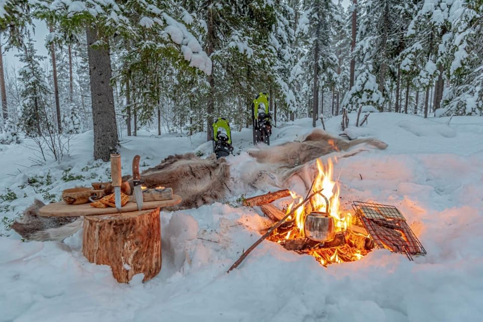 Snowshoe Experience With Traditional Beverages in Lapland - Meeting Point Information