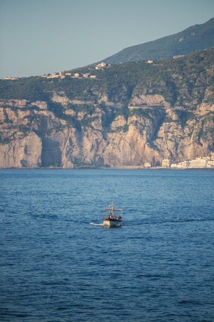 Sorrento: Gozzo Boat Coastal Cruise With Swim and Limoncello - Itinerary Highlights