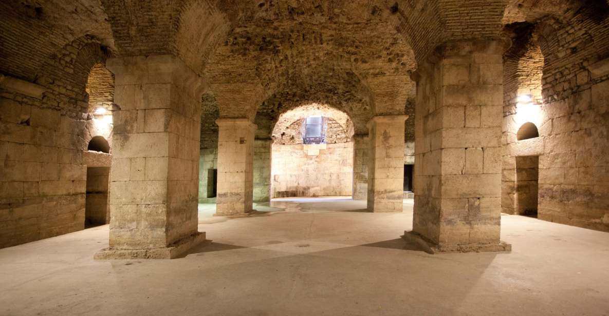 Split: Entry Ticket to the Cellars of Diocletians Palace - Exploring Diocletians Architectural Masterpiece