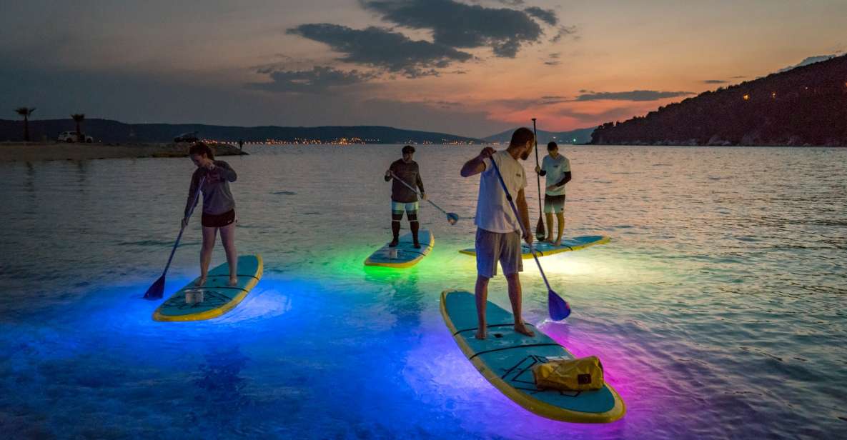 Split: Stand Up Paddleboard Night Glow Tour - Experience Highlights