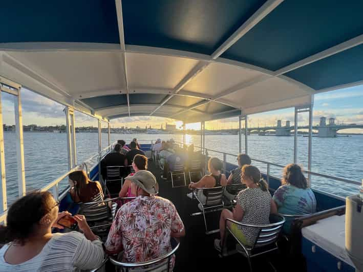 St. Augustine: Sunset Boat Tour to Dolphin Bay - Experience Highlights