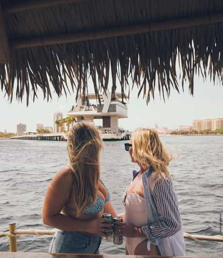 St. Petersburg, FL: St. Pete Pier Tiki Cruise - Unique Floating Tiki Bar