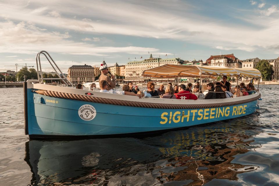 Stockholm: City Sightseeing Open Electric Boat Tour - Experience and Highlights