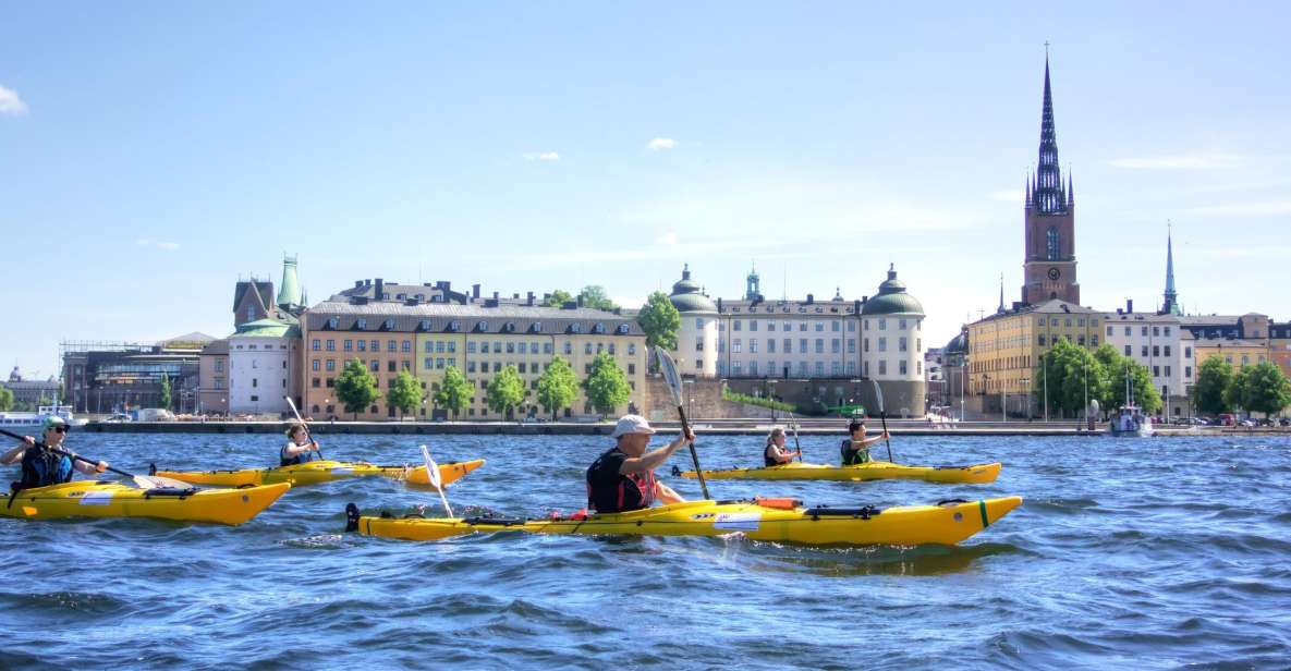 Stockholm: Guided Kayak City Tour & Optional Midsummer Meal - Experience Highlights