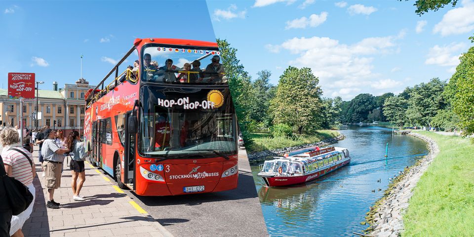 Stockholm: Hop-On Hop-Off Bus & Boat Option - Itinerary and Key Stops