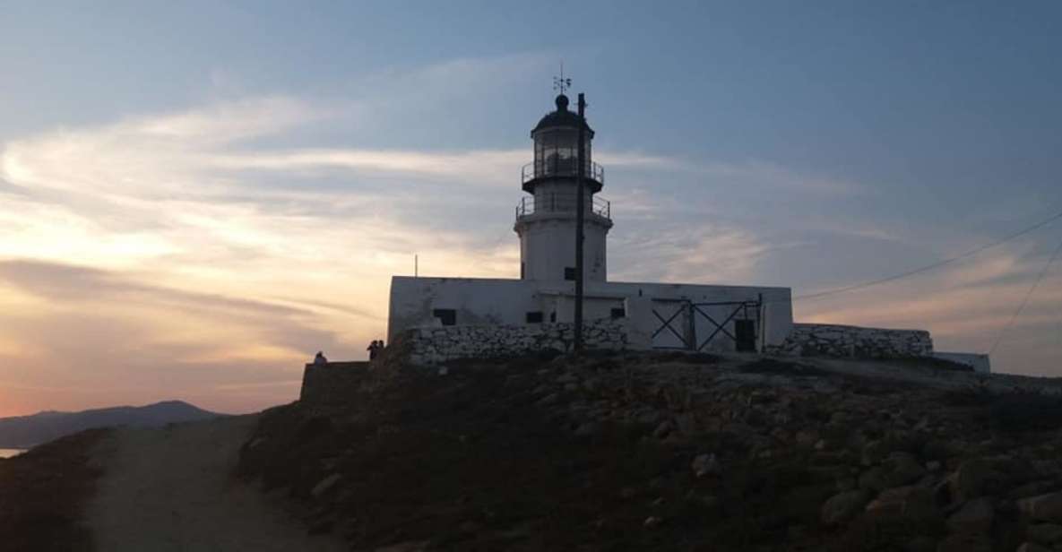 Sunset Armenistis Lighthouse Visit - Historical Significance