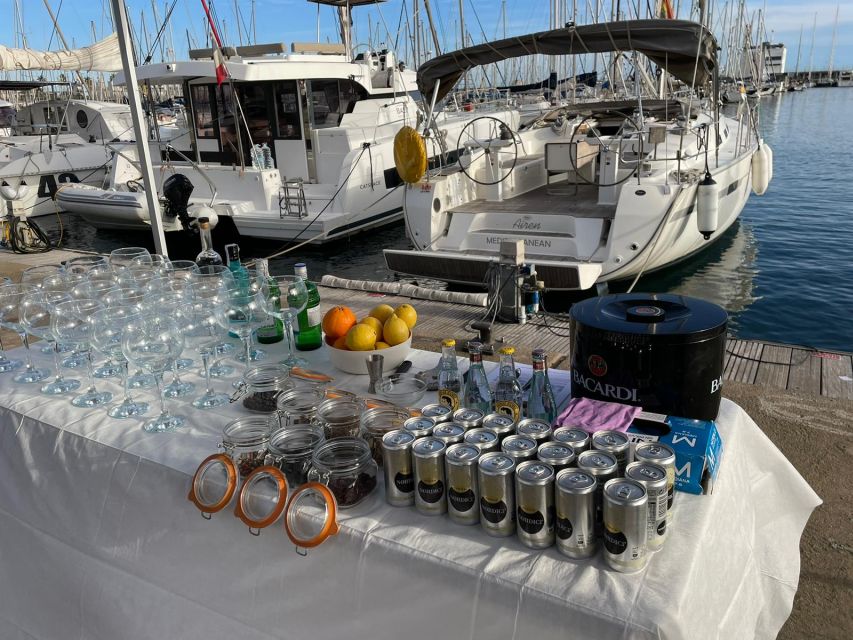 Sunset Sailing in Barcelona With Gin & Tonic Workshop - Experience Highlights