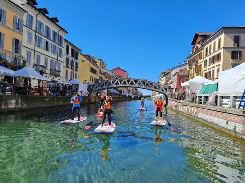 SUP on the Navigli: a NEW Wellness Experience - Experience Highlights
