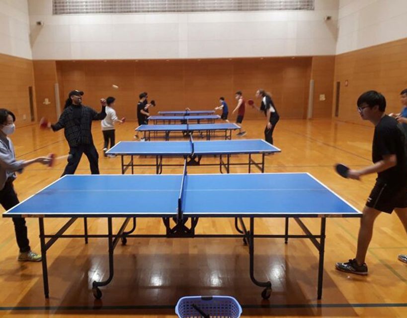 Table Tennis in Osaka With Local Players! - Pricing and Reservation Details