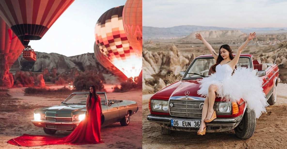 Taking Photos With a Classic Car in Cappadocia - Highlights of the Tour