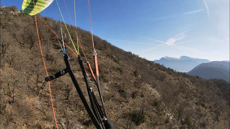 Tandem Paragliding Above Ionian Sea Syvota - Tandem Flight Details