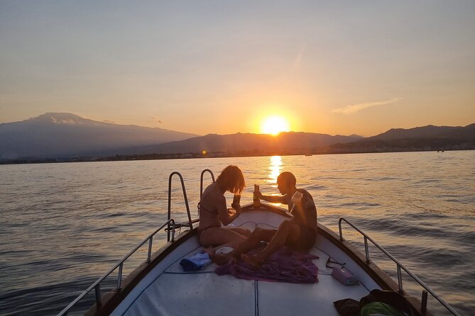 Taormina Sunset Aperitif On-Board - Meeting and Transportation