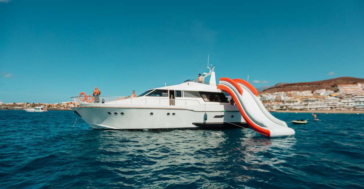 Tenerife: Private Yacht Trip With Water Activities and Slide for 4 Hours - Yacht Features and Specifications