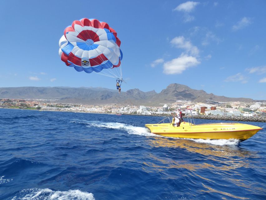 Tenerife South: Parascending Experience With Boat Ride - Booking Information