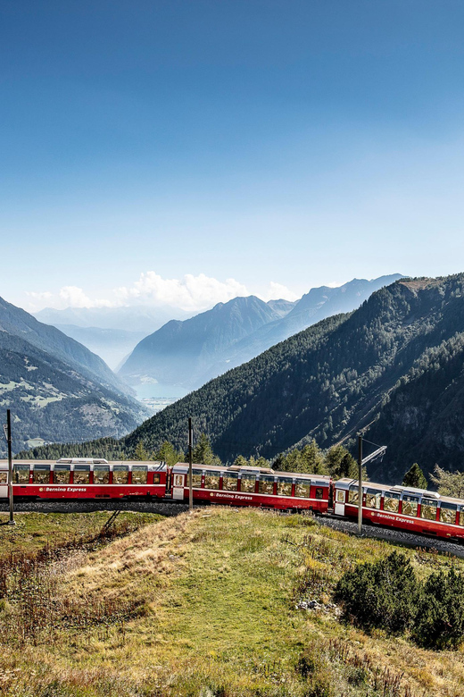 Tirano: Bernina Express One-Way Train Ticket To/From Chur - Train Experience and Highlights