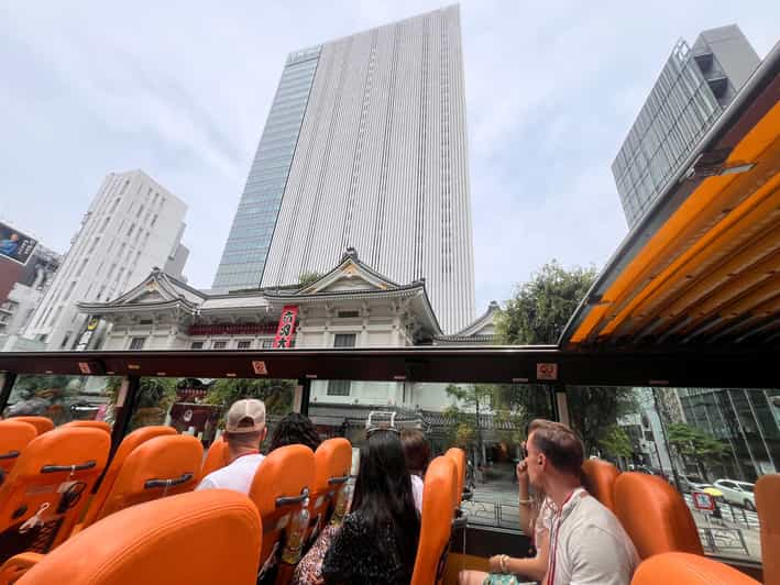 Tokyo: 60MIN Panoramic Open Top Bus Tour With Audio Guide - Major Attractions