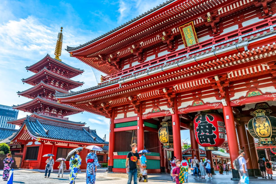 Tokyo : Asakusa Sumida River Walk to Senso-Ji Temple Tour - Experience Highlights