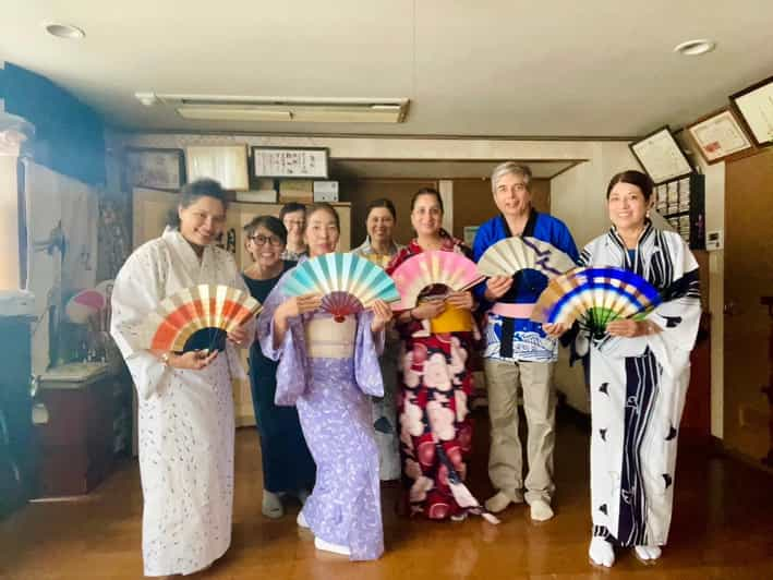 Tokyo: Authentic Japanese Dance Class, Kimono & Souvenirs - Itinerary Details