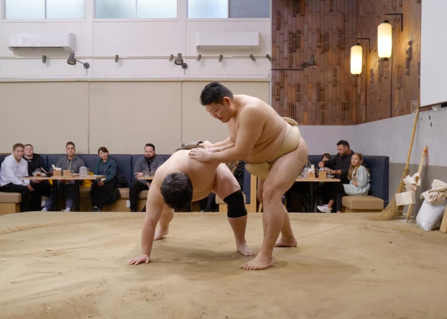 Tokyo: Challenge Sumo Wrestlers and Enjoy Meal - Important Booking Information