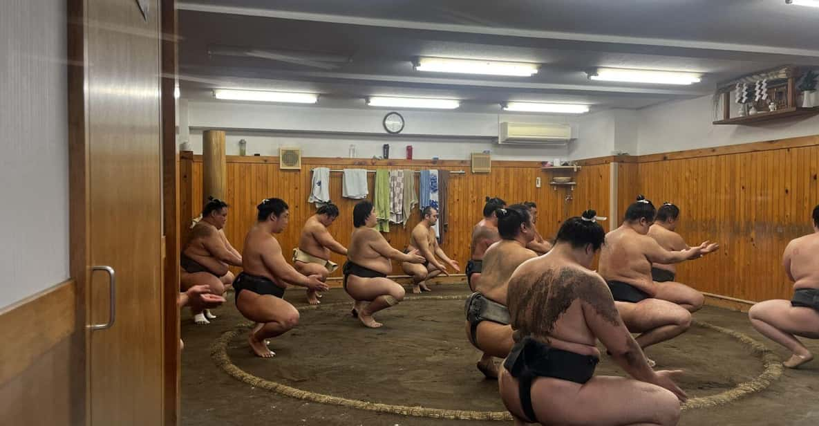 Tokyo Highlights Tour: Sumo, Sushi, Tea, and Tokyo Tower - Sumo Beya Experience