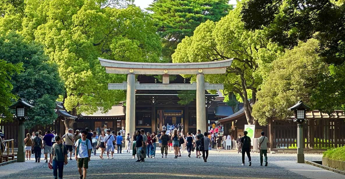 Tokyo: Meiji Jingu Shrine Historical Walking Tour - Detailed Itinerary