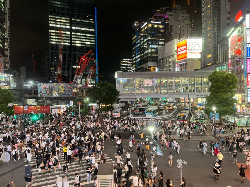 Tokyo: Shibuya Guided Walking Tour at Night - Itinerary Highlights