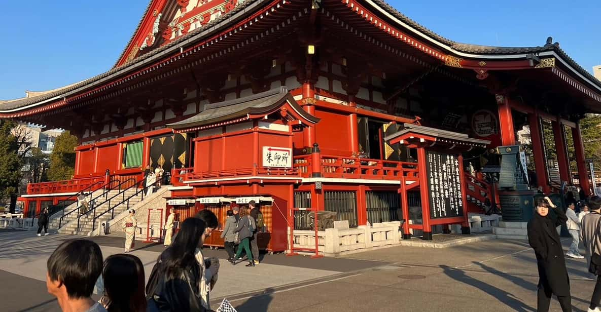 Tokyo Sky Tree View Unique Shrines,Temples Tour in Asakusa - Cultural Exploration