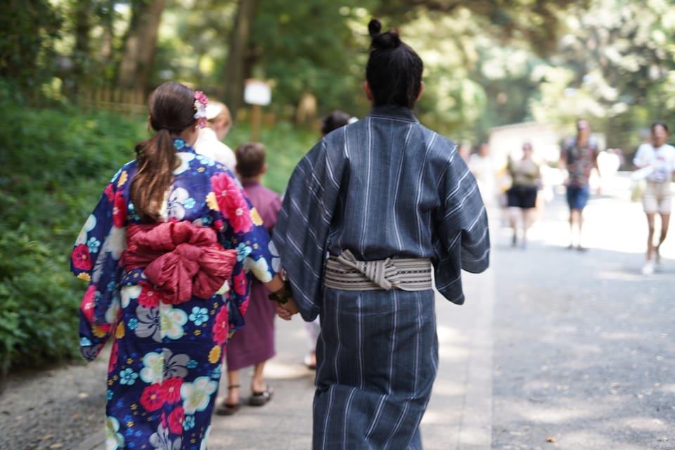 :Tokyo,Shibuya / Meiji Shrine Tour in Kimono. - Key Highlights of the Tour