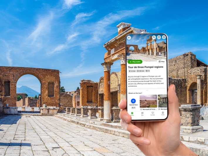 Tour De Three Pompei Regions a Digital Audioguide in English - Frequently Asked Questions