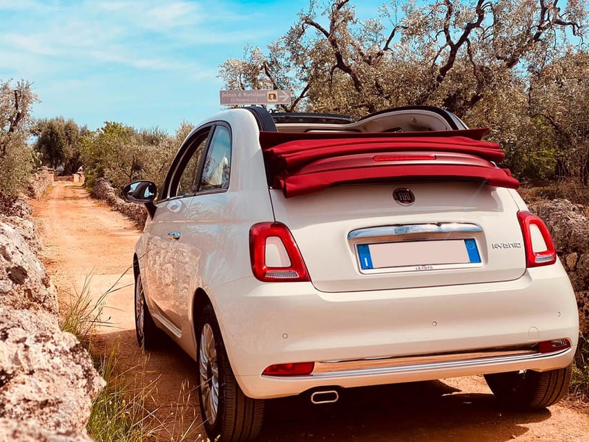 Tour on Fiat 500 Cabriolet of Bari, Monopoli and Alberobello - Itinerary Details