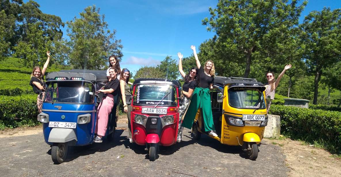 Tuk-Tuk Safari Liptons Seat,Tea Fields Hike,Teafactory Tour - Itinerary Highlights