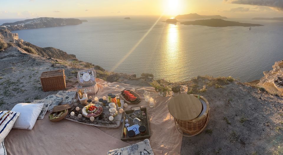 Uncrowded Santorini Sunset PicNic - Booking Process