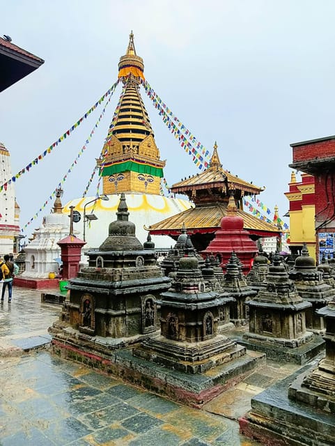 UNESCO Heritage Sites Tour of Kathmandu- Private Day Tour - Swayambhunath Temple Experience