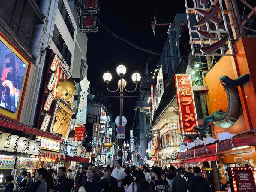 Unveiling Osaka Dotonbori a Foodie Friendly Tour With Guide - Culinary Delights