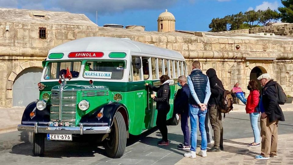 Valletta: Sunday Vintage Bus to Marsaxlokk - Pricing Details and Reservations